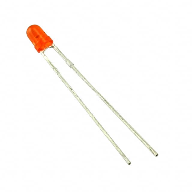 WP710A10ND LED ORANGE DIFFUSED T-1 T/H