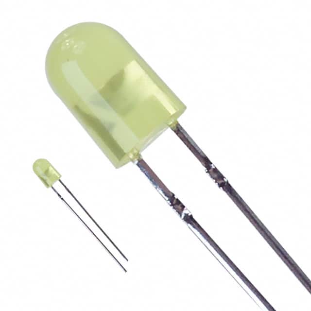 LTL-10253W LED YELLOW DIFFUSED T/H