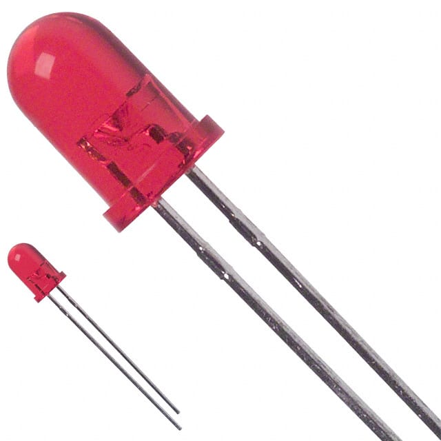 SSL-LX5093IT LED RED CLEAR T-1 3/4 T/H