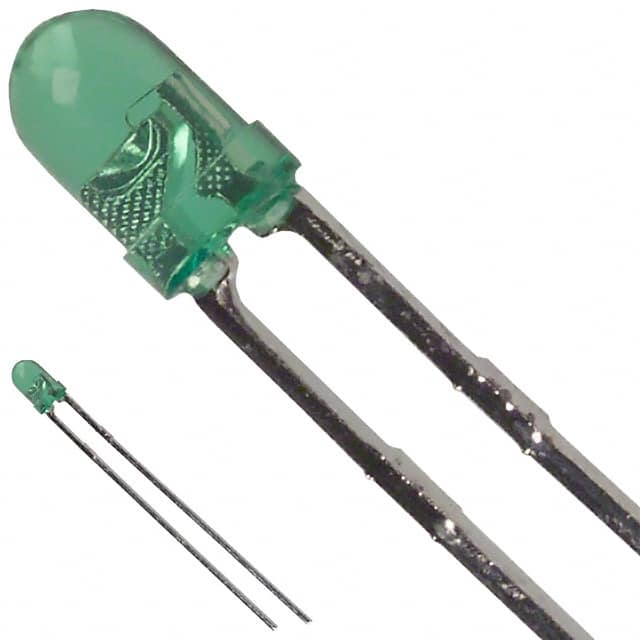 SSL-LX3044GT LED GREEN CLEAR T-1 T/H