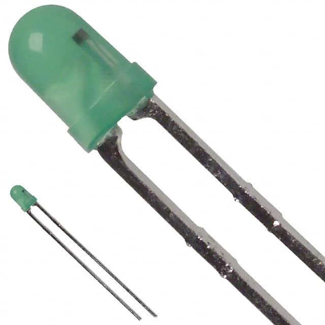 SSL-LX3044GD LED GREEN DIFFUSED T-1 T/H