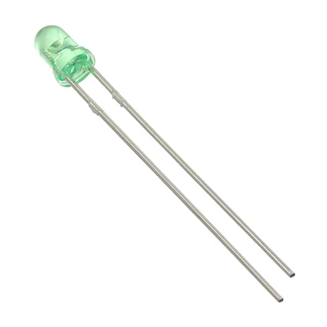 HLMP-Y502-F0000 LED GREEN CLEAR T-1 T/H