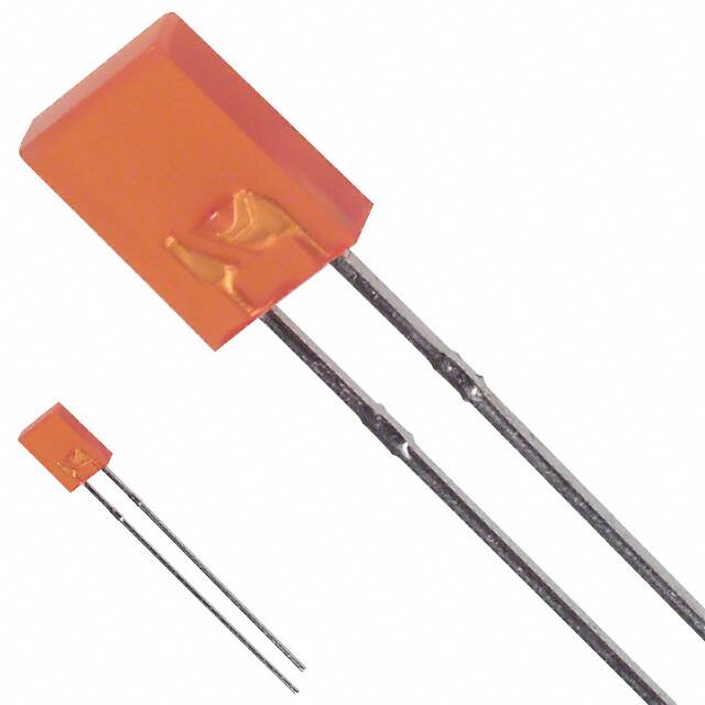 SSL-LX2573AD LED AMBER DIFF RECT 2MMX5MM T/H