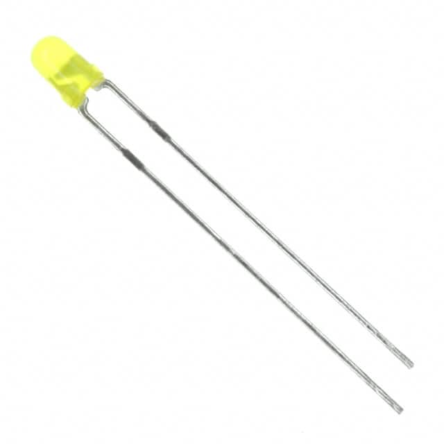SSL-LX3044YD LED YELLOW DIFFUSED T-1 T/H