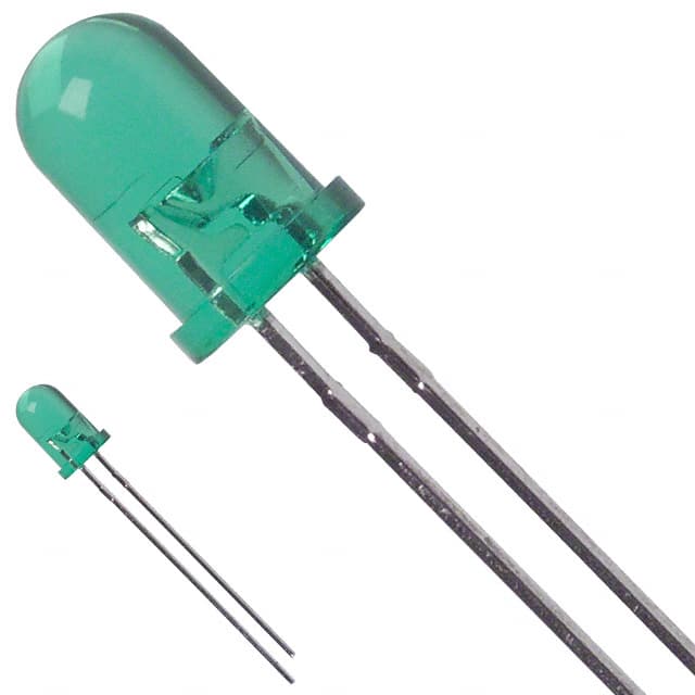 SSL-LX5093GT LED GREEN CLEAR T-1 3/4 T/H