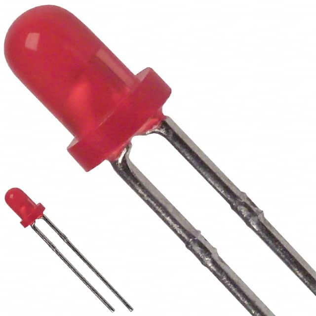 SSL-LX3052ID LED RED DIFFUSED T-1 T/H