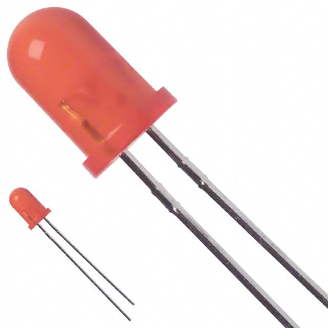SSL-LX5093AD LED AMBER DIFFUSED T-1 3/4 T/H