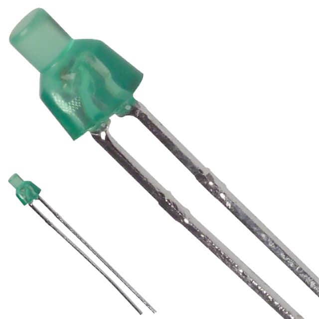 SSL-LX20465GD LED GREEN DIFF T-2MM TAPER T/H