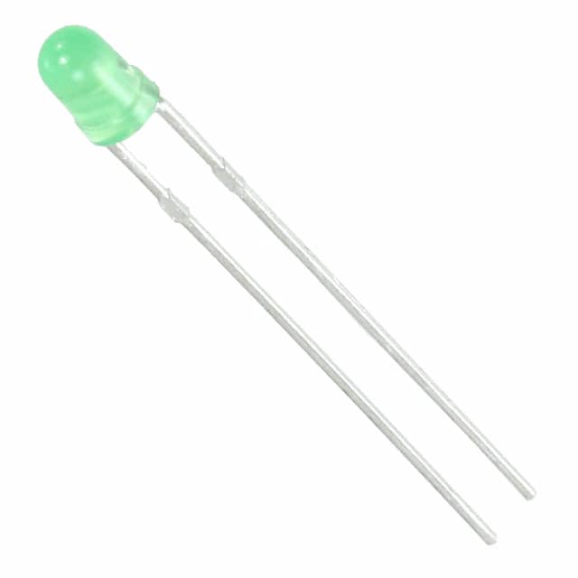 WP7104LGD LED GREEN DIFFUSED T-1 T/H
