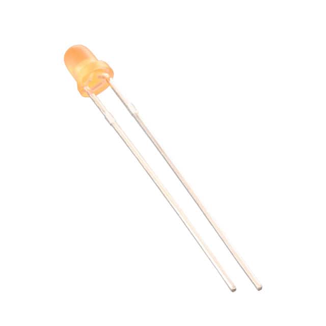 QBL7O60D LED ORANGE DIFFUSED T-1 T/H