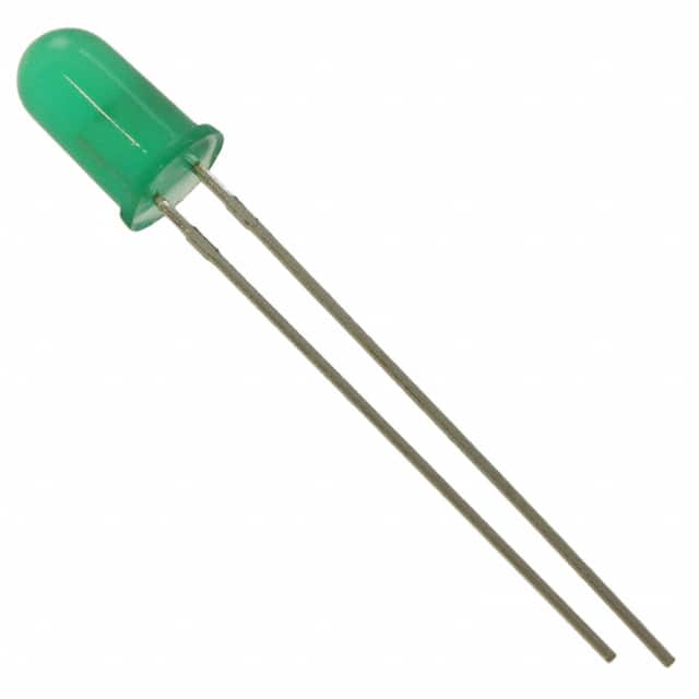 5219250F LED GREEN DIFFUSED T-1 3/4 T/H