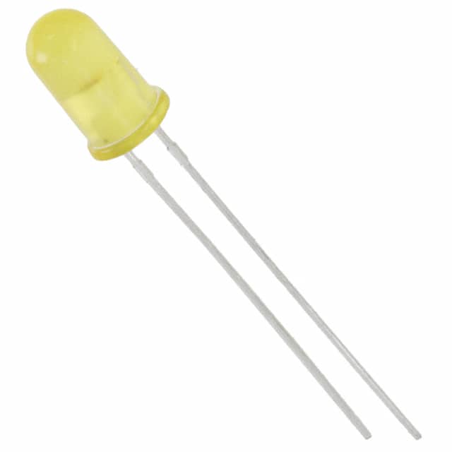 5219321F LED YELLOW DIFFUSED 5MM T/H