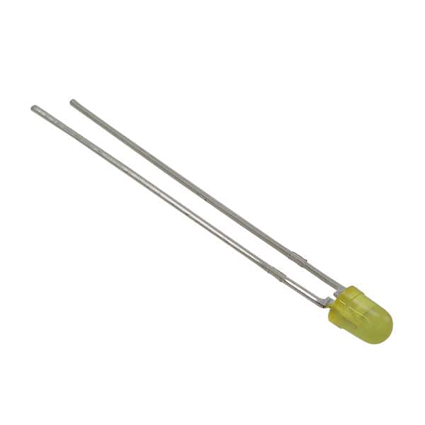 5219325F LED YELLOW DIFFUSED 3MM T/H
