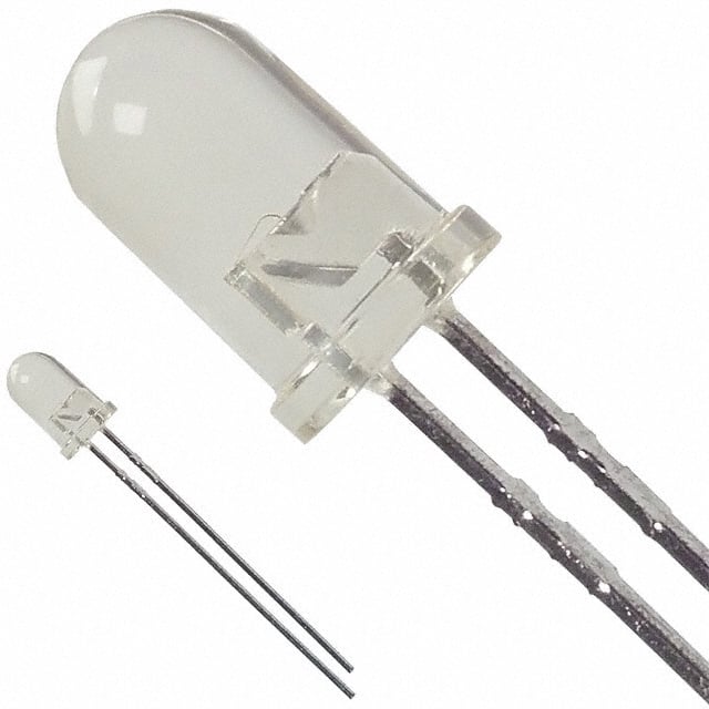 HLMP-C315 LED YELLOW CLEAR T-1 3/4 T/H