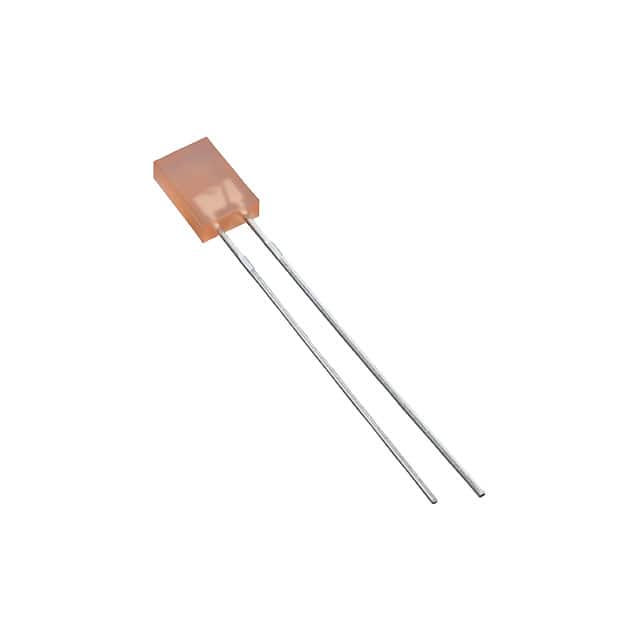 HLMP-S400 LED ORANGE DIFF RECT 2MMX5MM T/H