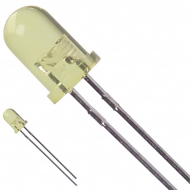 SSL-LX5093YT LED YELLOW CLEAR T-1 3/4 T/H