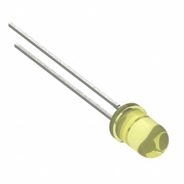 5219271F LED YELLOW DIFFUSED T-1 3/4 T/H
