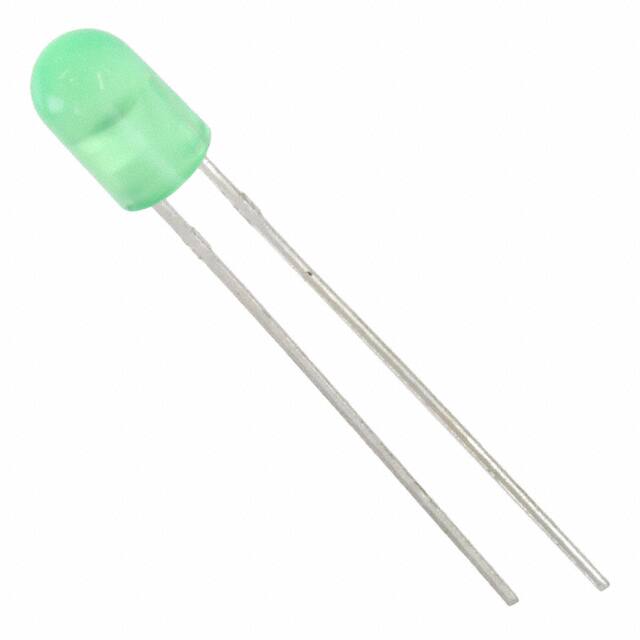 5219674F LED GREEN DIFFUSED 5MM T/H