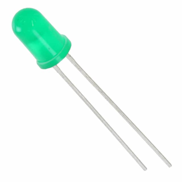 5219270F LED GREEN DIFFUSED T-1 3/4 T/H