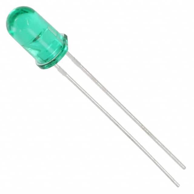 5219251F LED GREEN CLEAR 5MM T/H