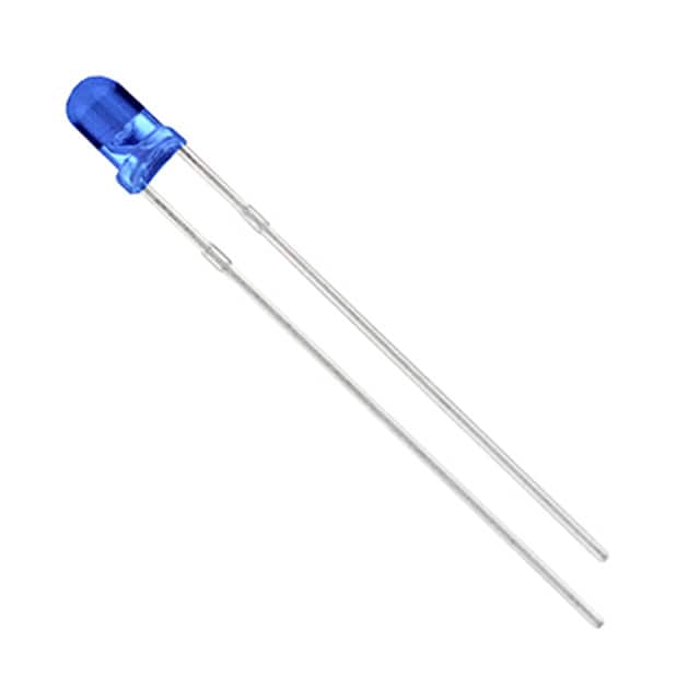 LTH3MM12VFR4600 LED BLUE CLEAR T-1 T/H