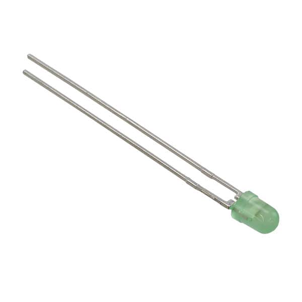 5219323F LED GREEN DIFFUSED 3MM T/H