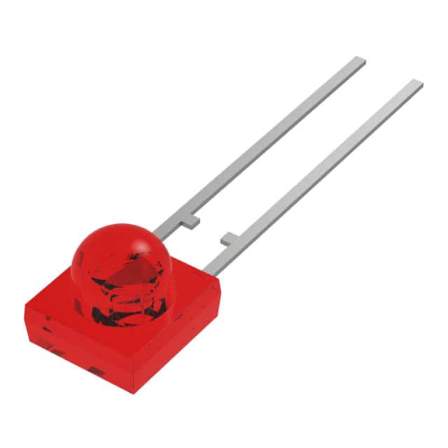 TLPH5600 LED RED DIFF SIDE VIEW T/H R/A