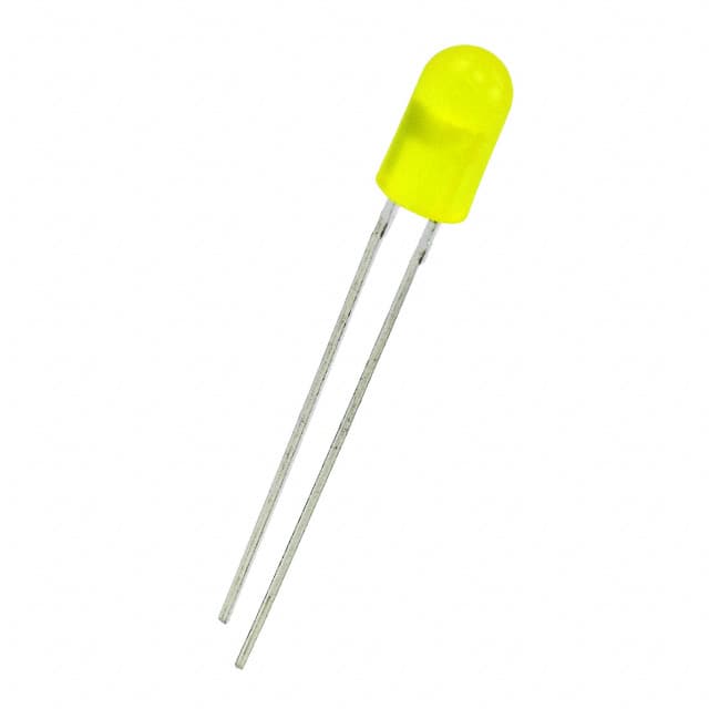 5SYD LED YELLOW DIFFUSED T-1 3/4 T/H