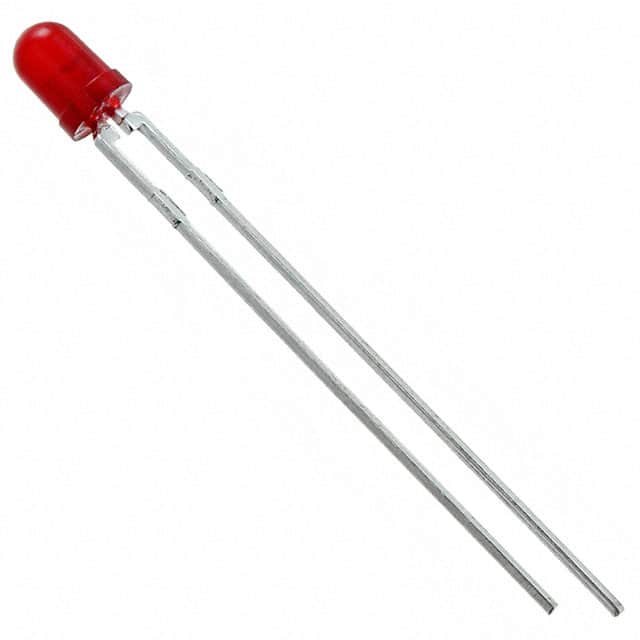4300F1LC LED RED DIFFUSED T-1 T/H