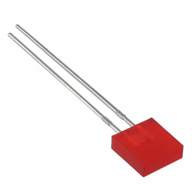 5219264F LED RED DIFFUSED RECT T/H