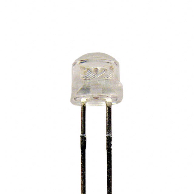 XLM2ACR169W LED RED CLEAR 5MM ROUND T/H