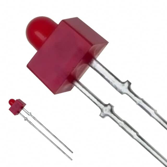 LN238RPH LED RED DIFFUSED 3MM ROUND T/H