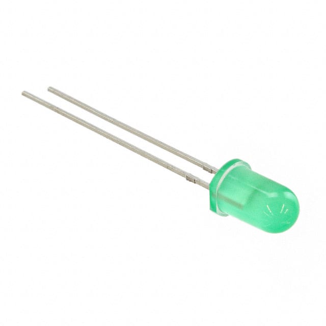 MV5453 LED GREEN DIFFUSED T-1 3/4 T/H