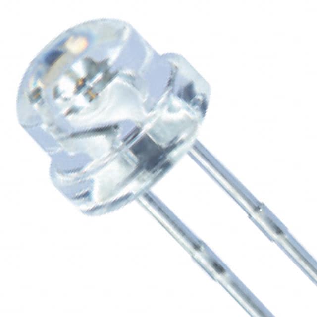 XLM2DG169W LED GREEN CLEAR 5MM ROUND T/H
