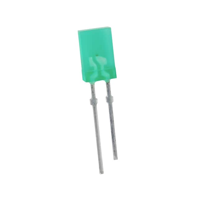 NTE3167 LED-RECTANGULAR IND.GREEN
