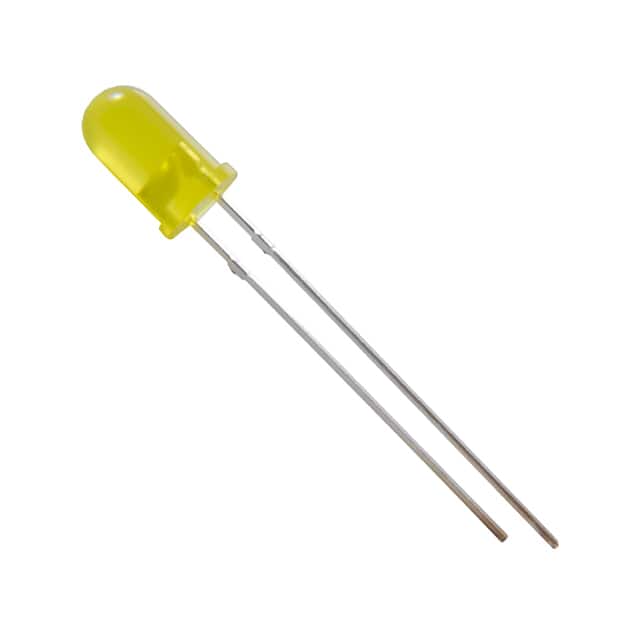 NTE3021 LED-5MM YELLOW DIFFUSED