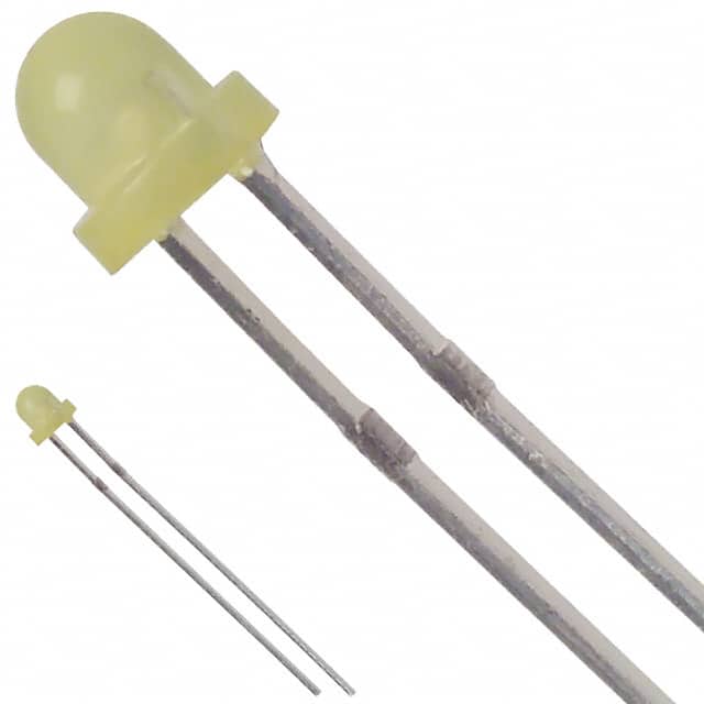 SSL-LX3034YD LED YELLOW DIFFUSED T-1 T/H