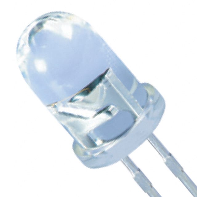 XLFWS12W LED 5MM WHT WATER CLEAR TH