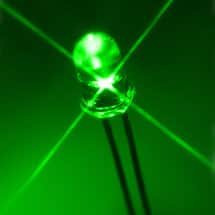 Z-212G LED GREEN CLEAR T-1 3/4 T/H