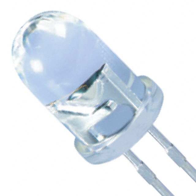 XLCGS12W LED BLUE-GREEN CLEAR T-1 3/4 T/H