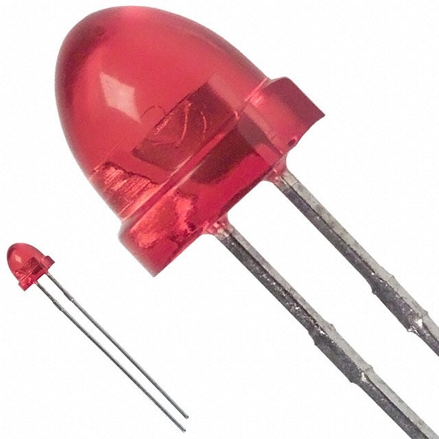 HLMP-3366 LED RED CLEAR T-1 3/4 T/H