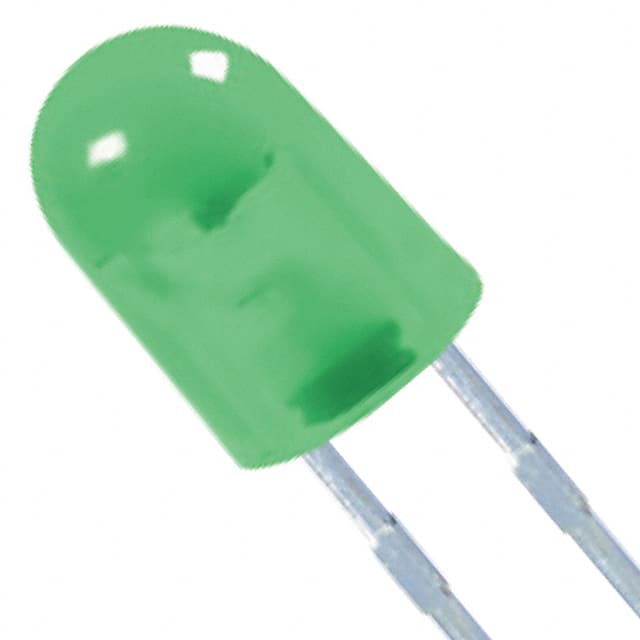 XLDGK20DLSDLCR LED GRN DIFFUSED RADIAL LEAD T/H