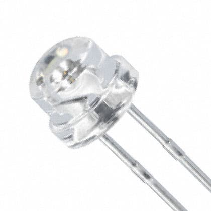 XLM2CRK169W LED RED CLEAR 5MM T/H