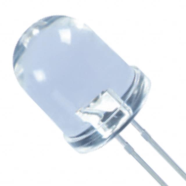 XLFWS01W LAMP 10MM RND WHITE WATER CLR TH