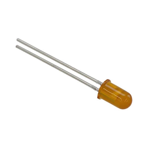 5219284F LED YELLOW DIFFUSED 5MM T/H