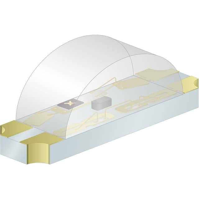MCL1204RRD1GR1T MULTI-COLOR LED 1204 R/A LENS