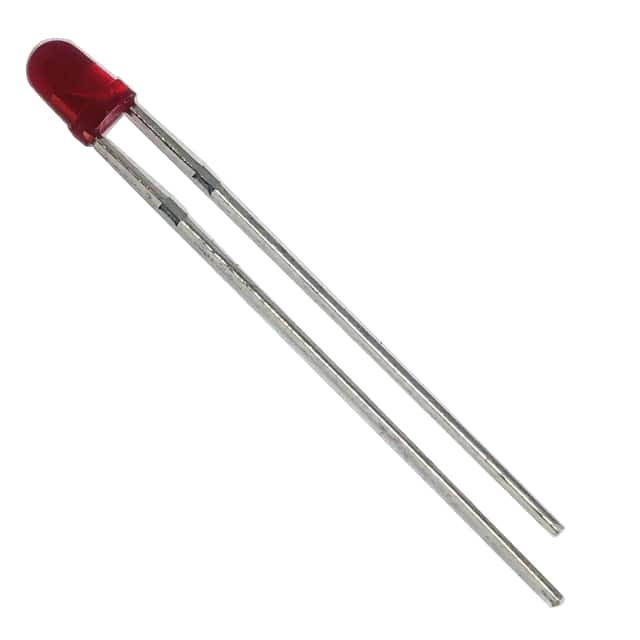L354HD 3MM DEEP RED THROUGH HOLE LED