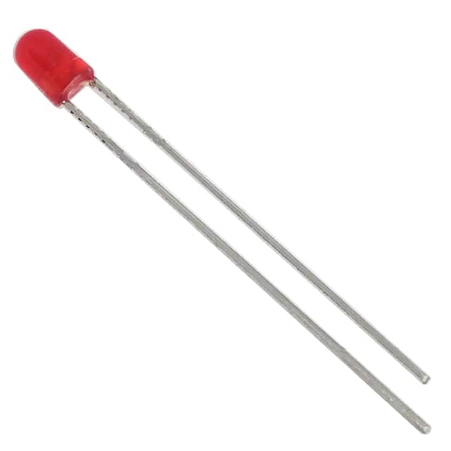 L354SRD 3MM DEEP RED THROUGH HOLE LED