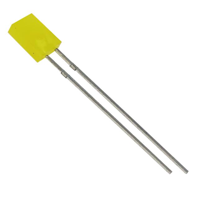 L403YD 2X5X7MM YELLOW LED LAMP FLAT TOP