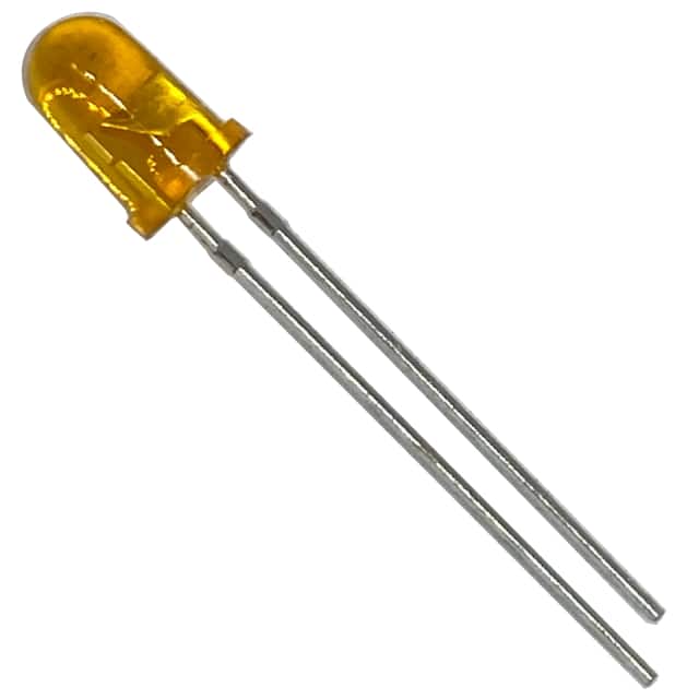 L513ET-E 5mm Red LED Lamp (Amber Tinted)